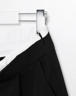 Double-waist slacks
