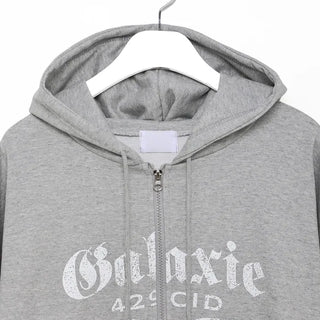 63 Logo Lettering 2-Way Zip Hoodie