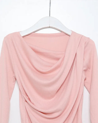 Shirring 2-Way T-Shirt