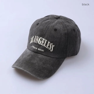 Embroidered Lettering Ball Cap
