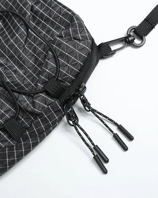 Mini Check Bungee Cord Shoulder Bag