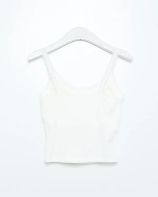 Lace rib camisole