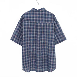 Checked half shirt