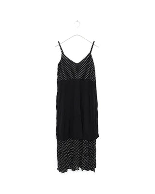 [BEST 50] Sheer Dot Long Dress