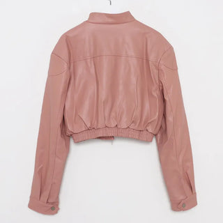 Cropped rider jacket