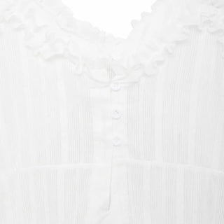 Frilled tiered mini dress
