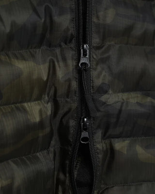 Camouflage padded jacket