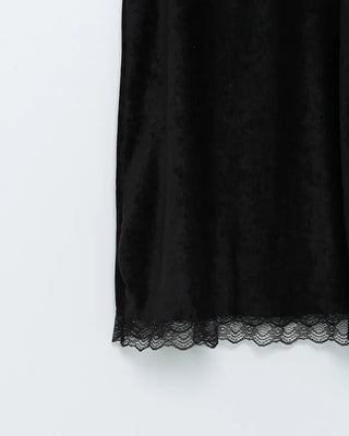 Lace layered bustier dress