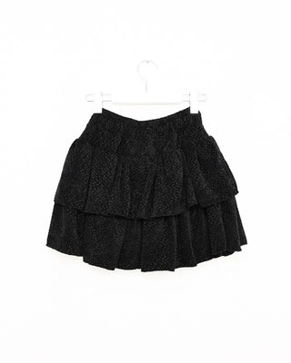 Tiered mini skirt
