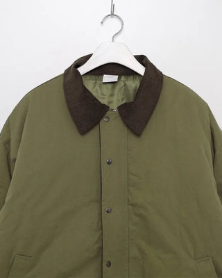 Oversized color-accented blouson