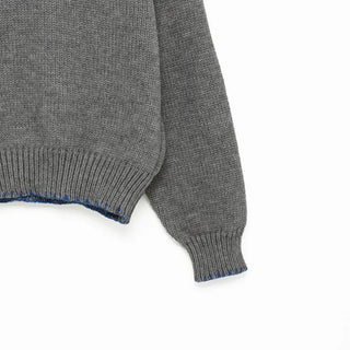 Toggle button knit