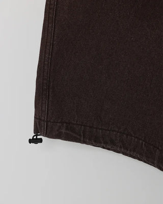 Parachute denim elastic waist pants