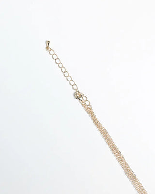 Medal layered necklace