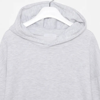 Cat back print hooded sweatshirt