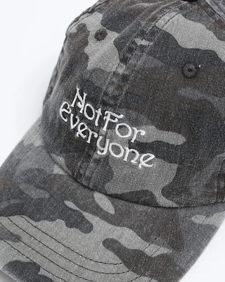 Lettering military pattern cap