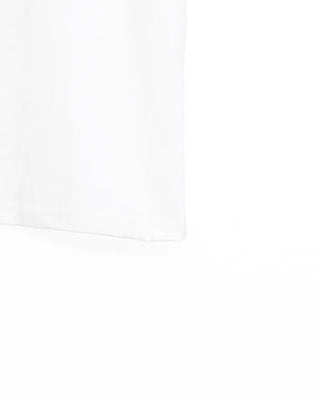 Multi-dot flower lettering half T-shirt