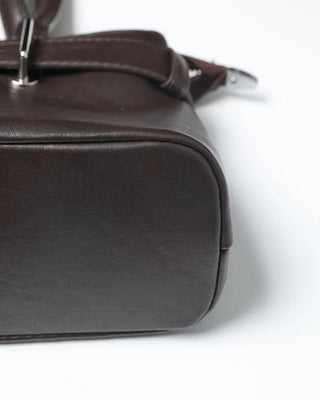 Belt Point Square Shoulder Bag