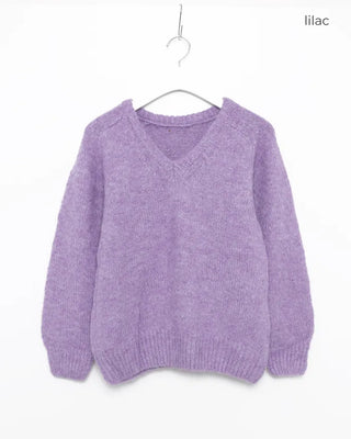 Soft V-neck sweater
