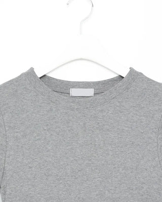 French sleeve plain t-shirt