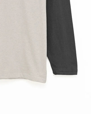 (Unisex) Raglan Sleeve Point Long Sleeve T-Shirt