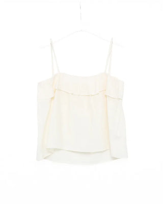 Frill wrap camisole