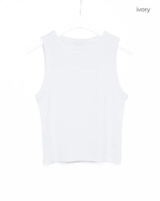 Basic Ribbed Sleeveless