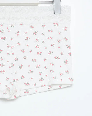 Flower lace shorts