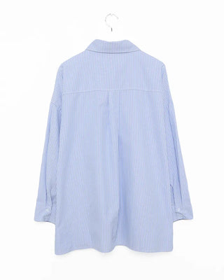 Loose-fit striped shirt