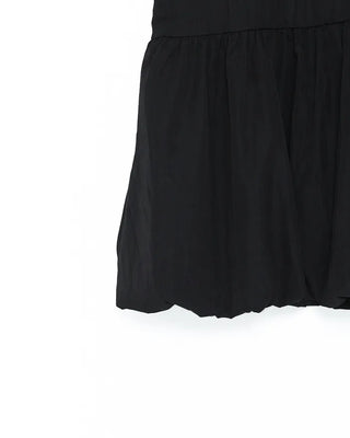 Sleeveless balloon mini dress