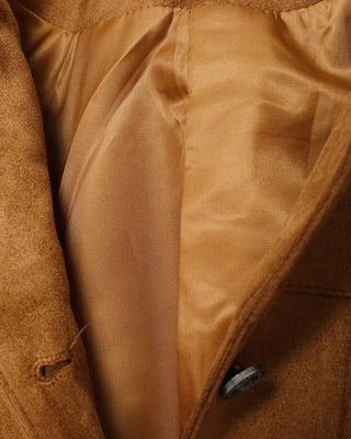 Suede color pocket point jacket