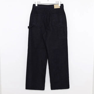 Non-faded engine denim