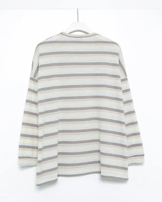 Soft border long-sleeved T-shirt