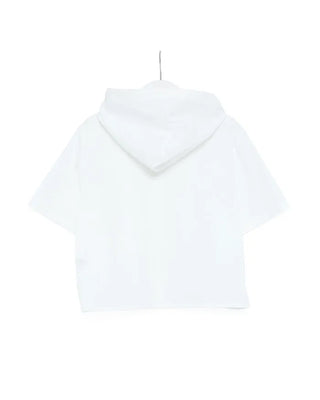 Frilled Hooded Blouse