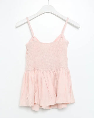 Shirred Smock Bustier Camisole