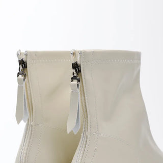 Slit-line platform boots
