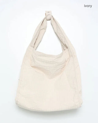 2-Way Ripple Check One-Shoulder Bag