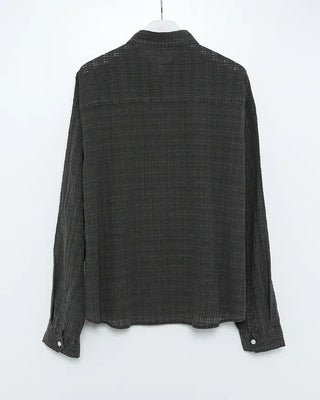Pigmented crop-fit summer shirt