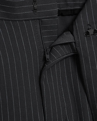 Tie-stripe slacks