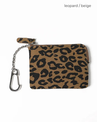 Mini wallet with keyring