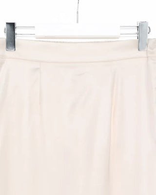 Satin long skirt