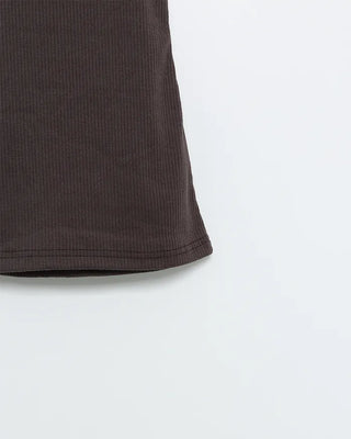 Eyelet halter neck sleeveless top