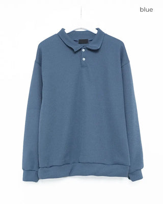 Two-button collar shirt