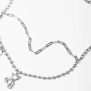 Coin Bear Chain Necklace