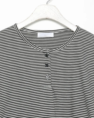 Striped Henley Neck T-shirt