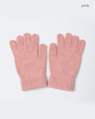 Solid Finger Hole Gloves