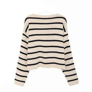 Striped cardigan