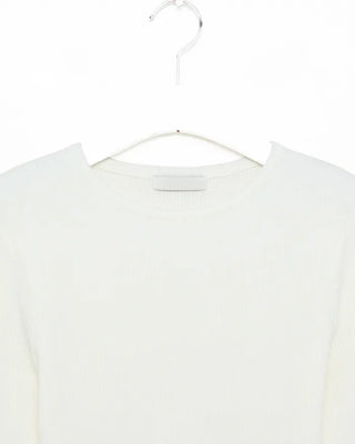 Simple ribbed round knit