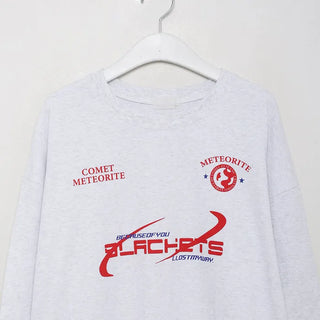 (Unisex) Printed Long-Sleeve T-Shirt