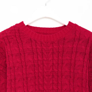 Cable Round Neck Knit