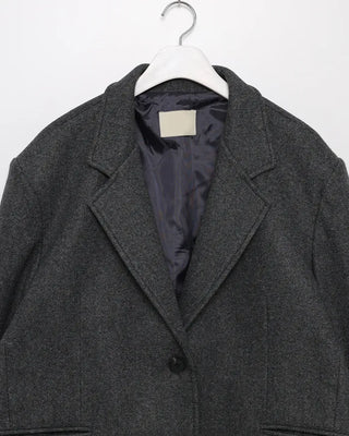 Oversized wool jacket